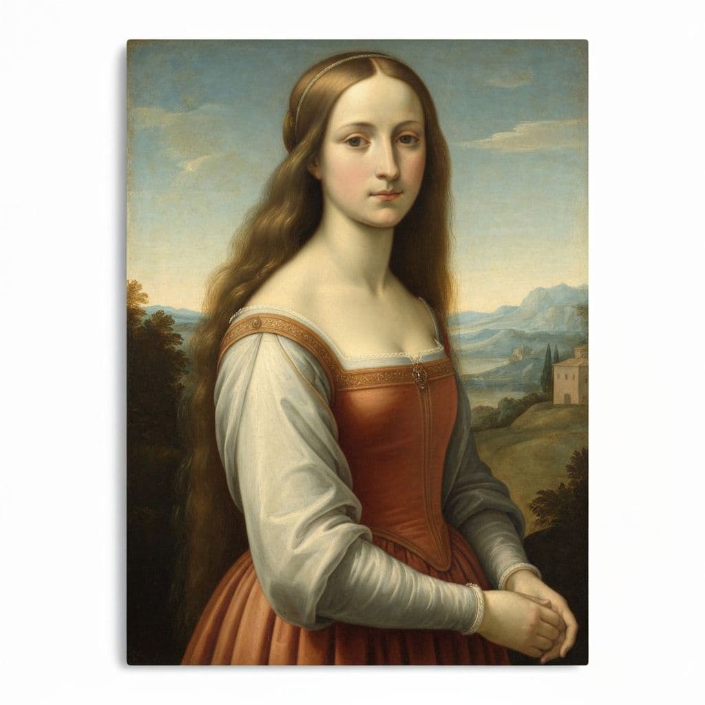 Full Leonardo da Vinci painting